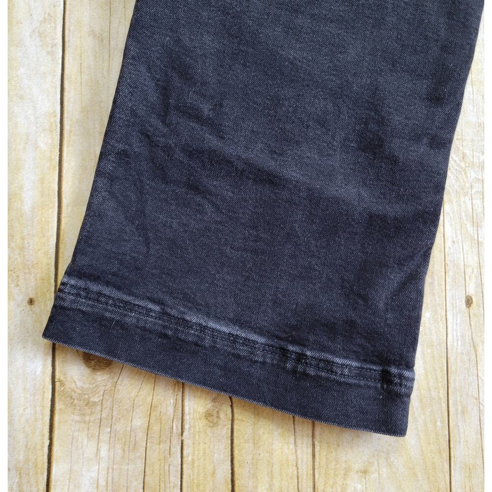 PILCRO The Skipper High Rise Cropped Wide Leg Black Wash Size 30 - Picture 8 of 14